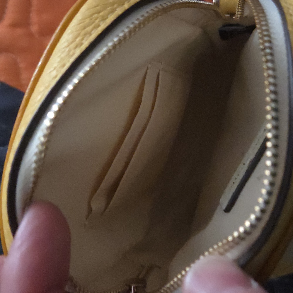SOLD Kate Spade RARE Buttermilk KK907 Emma Pebbled Leather Crossbody - Picture 8 of 8